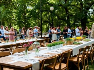 My Green 32 Participanți la un eveniment eco în aer liber cu plante