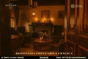 Destinații de Crăciun în București: Eleganța desăvârșită a Crăciunului anilor ’30 la Eko Group Vila
